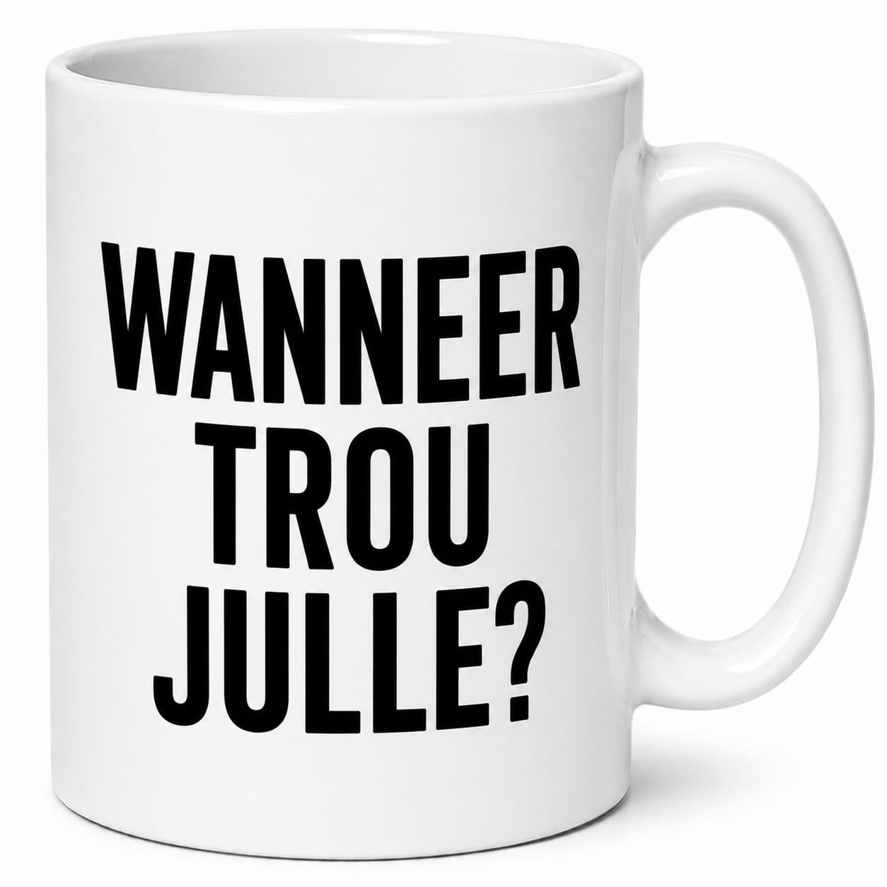 Wanneer Trou Julle?