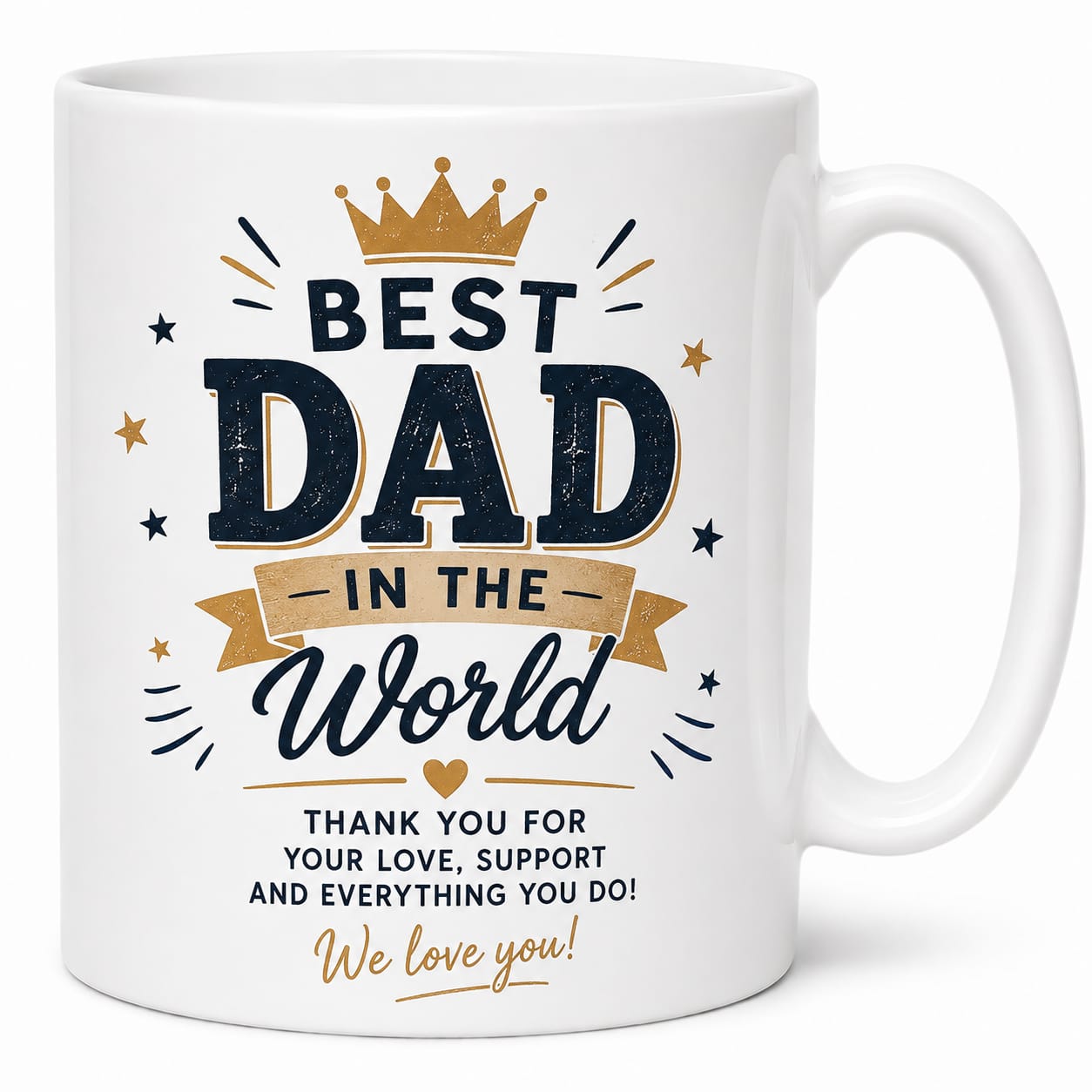 Best Dad in the World Mug