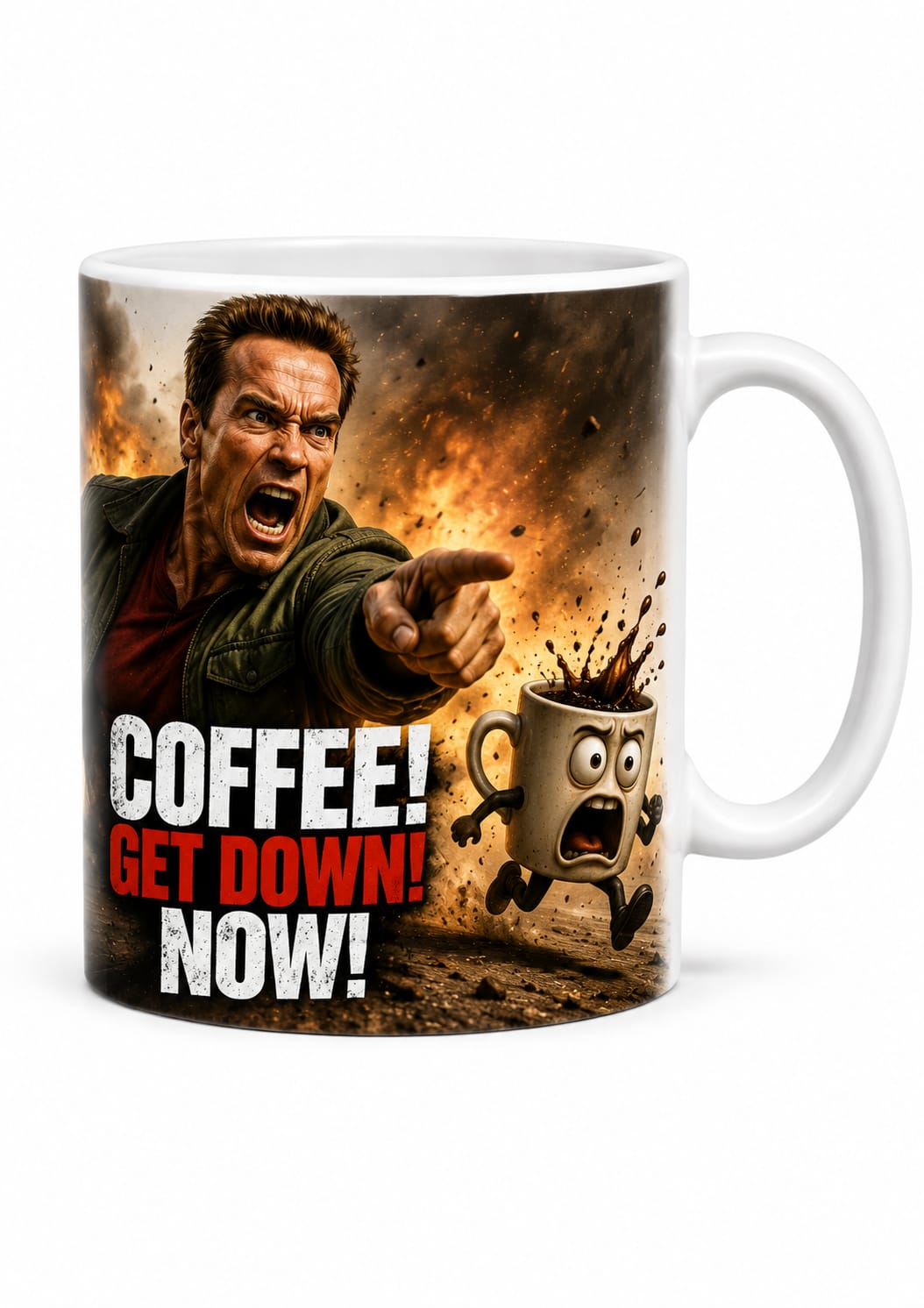 Coffee Get Down Now Mug