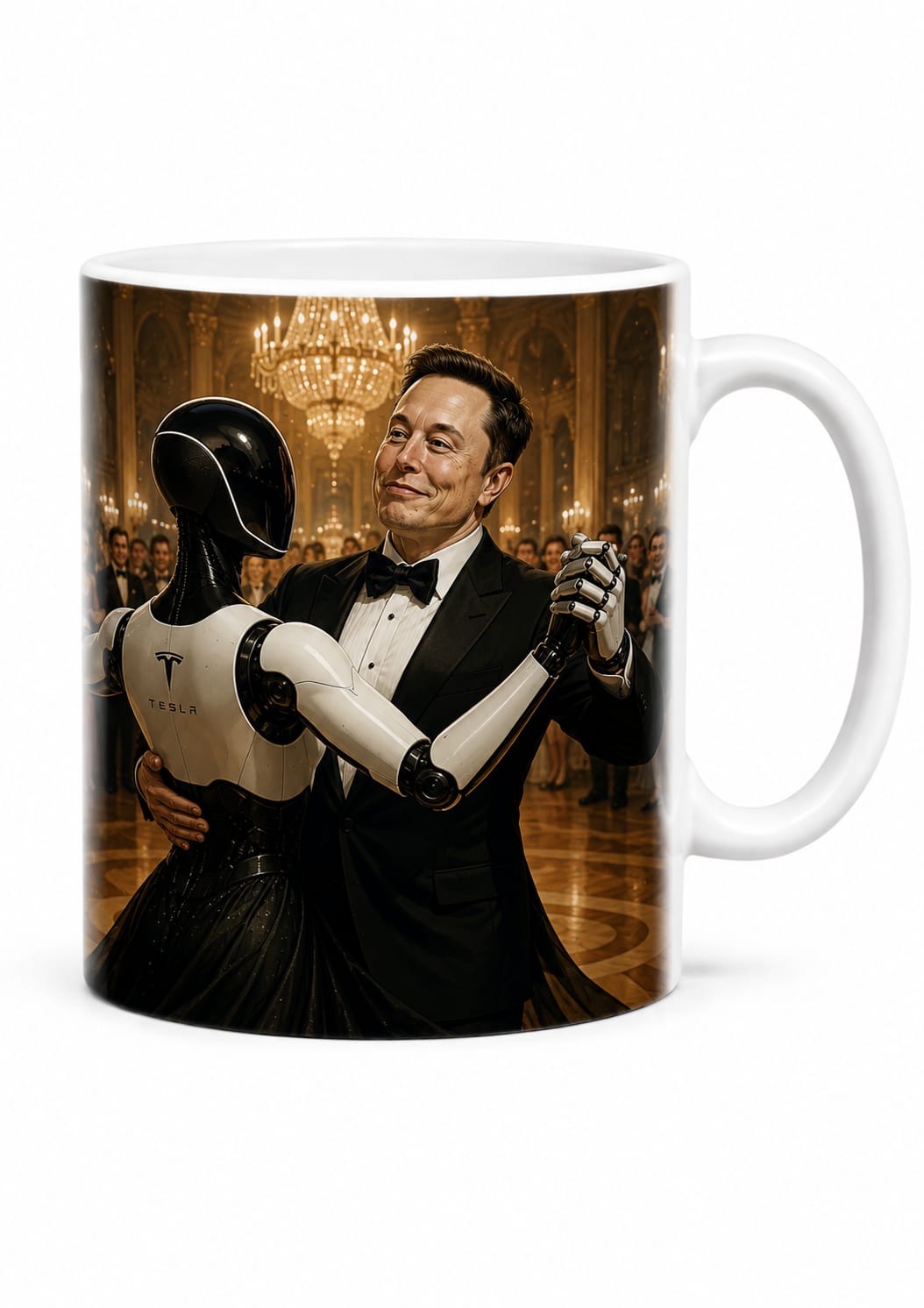 Dancing With Robot Mug