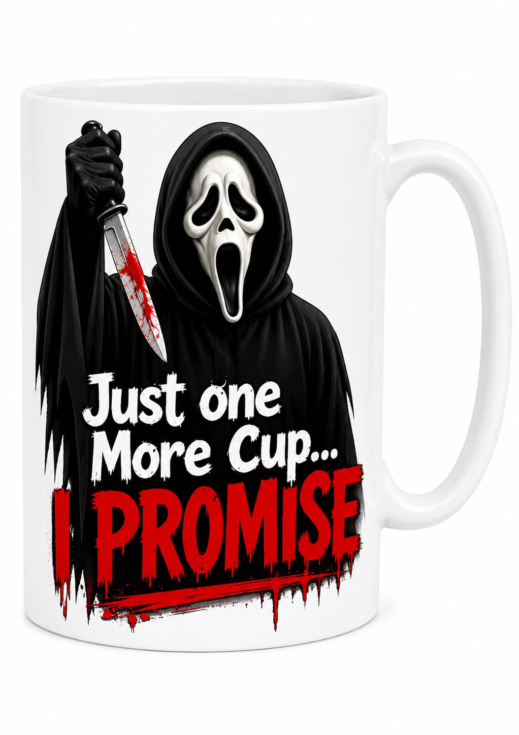 Just One More Cup Scream Mug