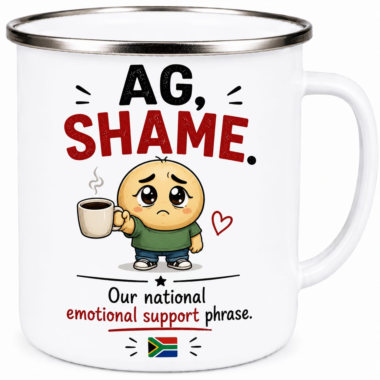 Ag Shame — Metal Mug