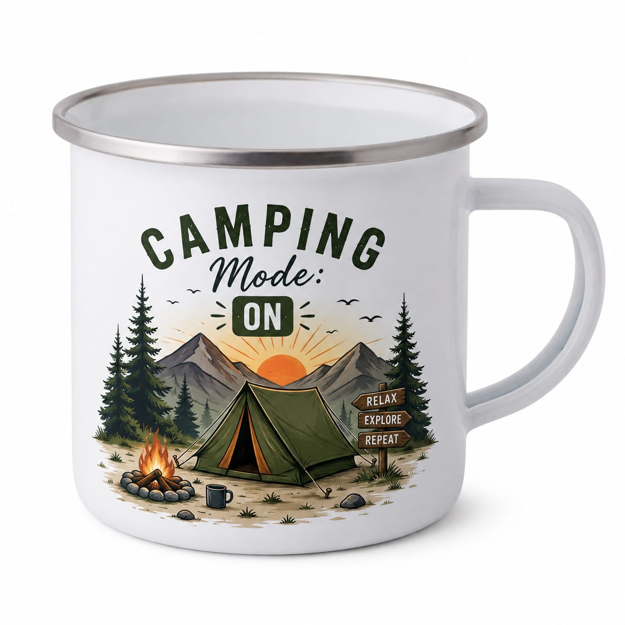 Camping Mode On — Metal