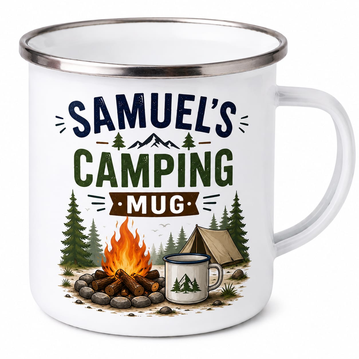 Camping Mug — Metal