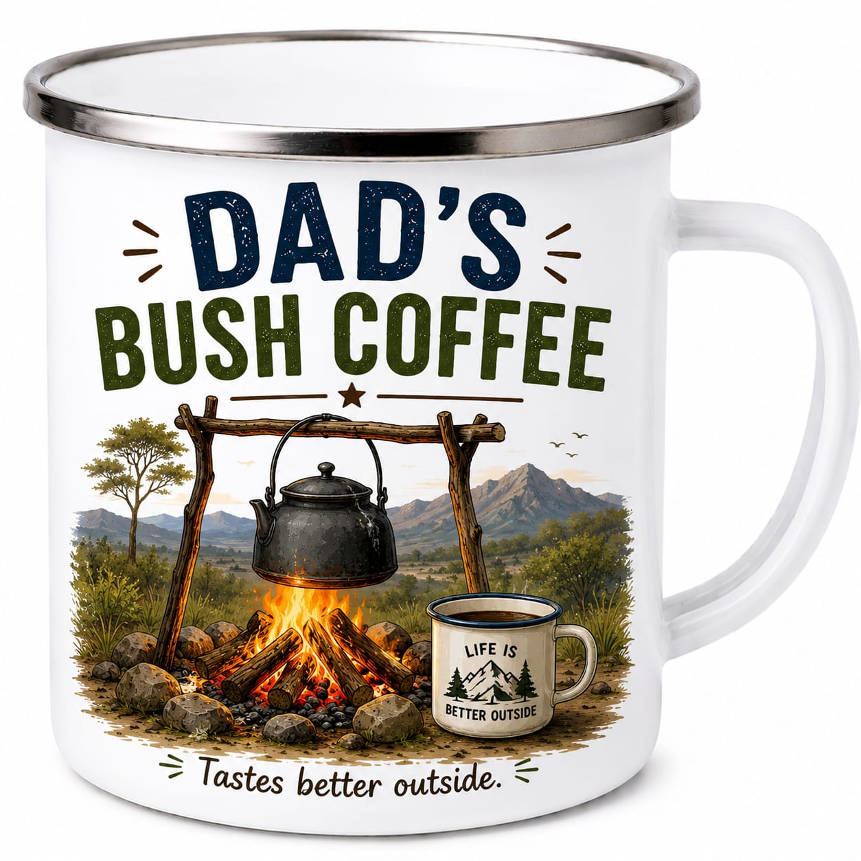 Dad's Bush Coffee — Metal