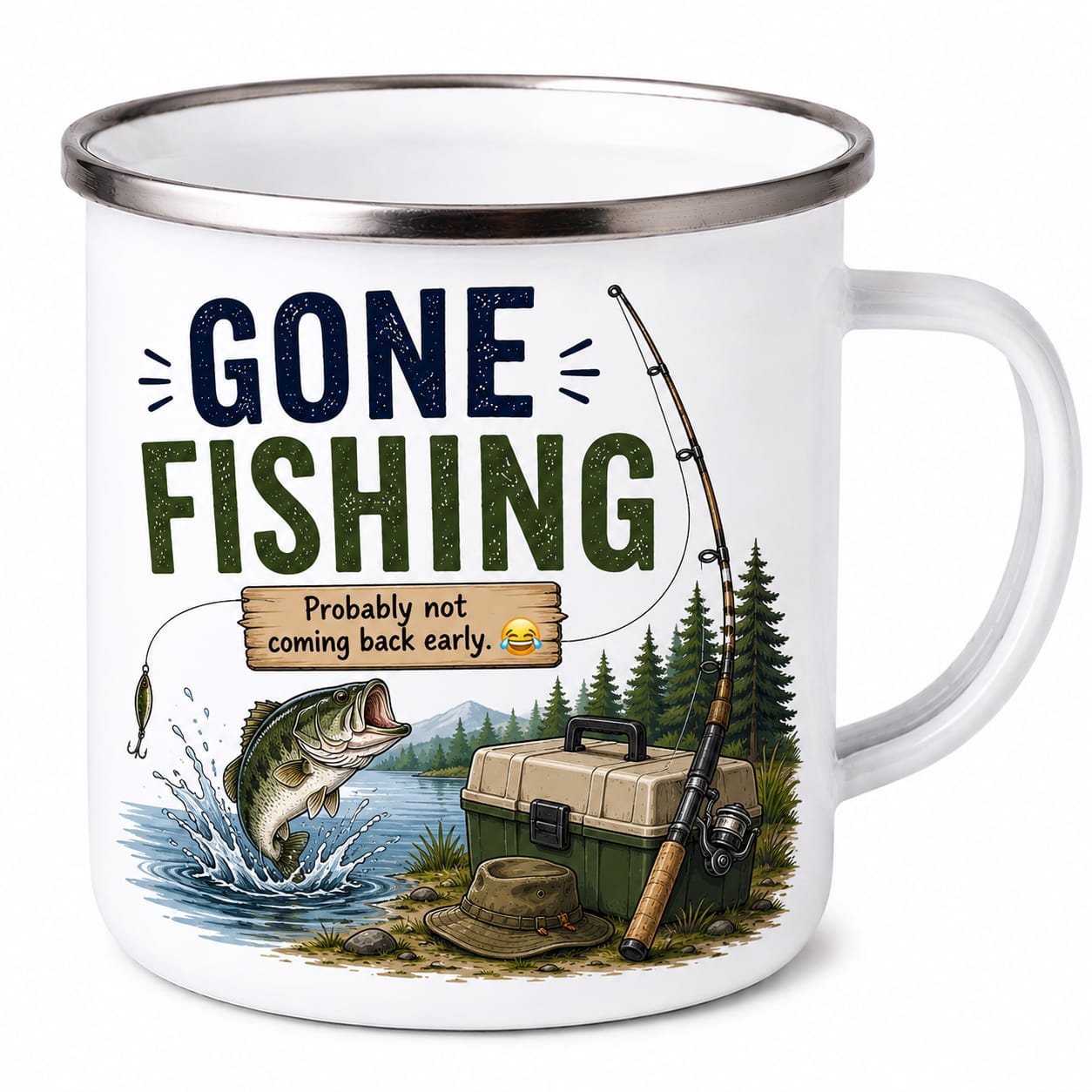 Gone Fishing — Metal