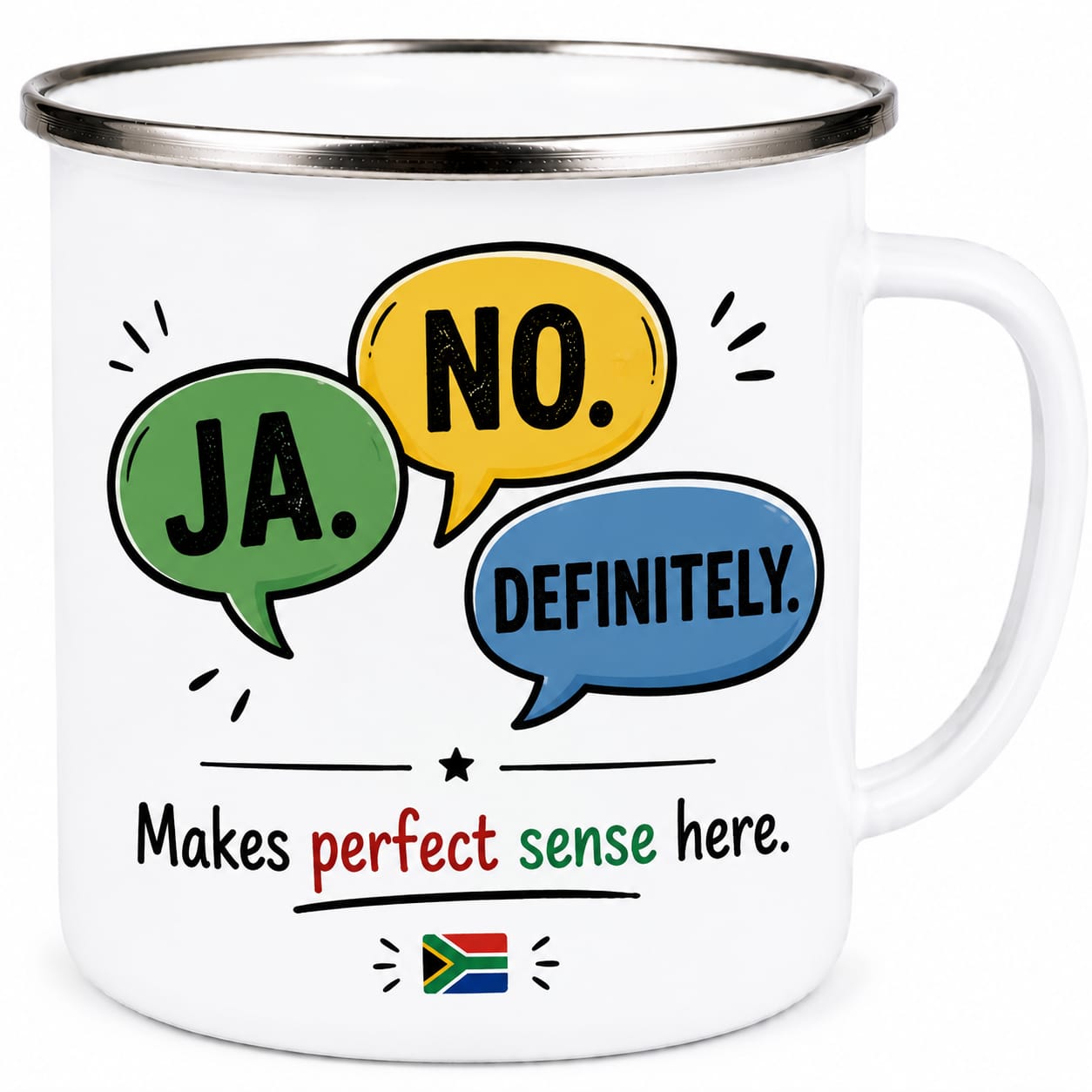 Ja-Nee — Metal Mug