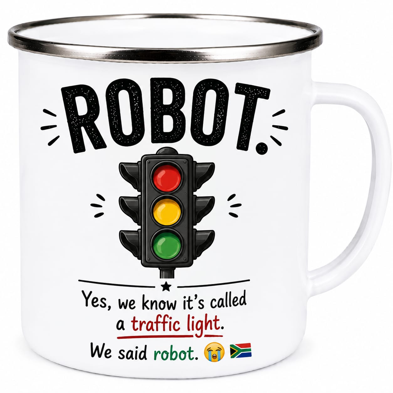 Robot (Traffic Light) — Metal
