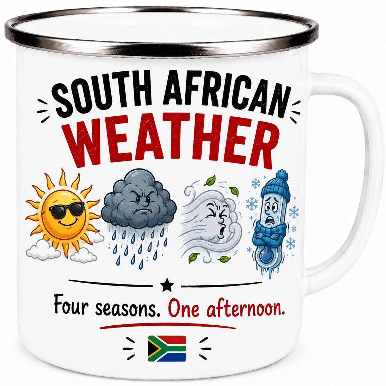 SA Weather — Metal Mug