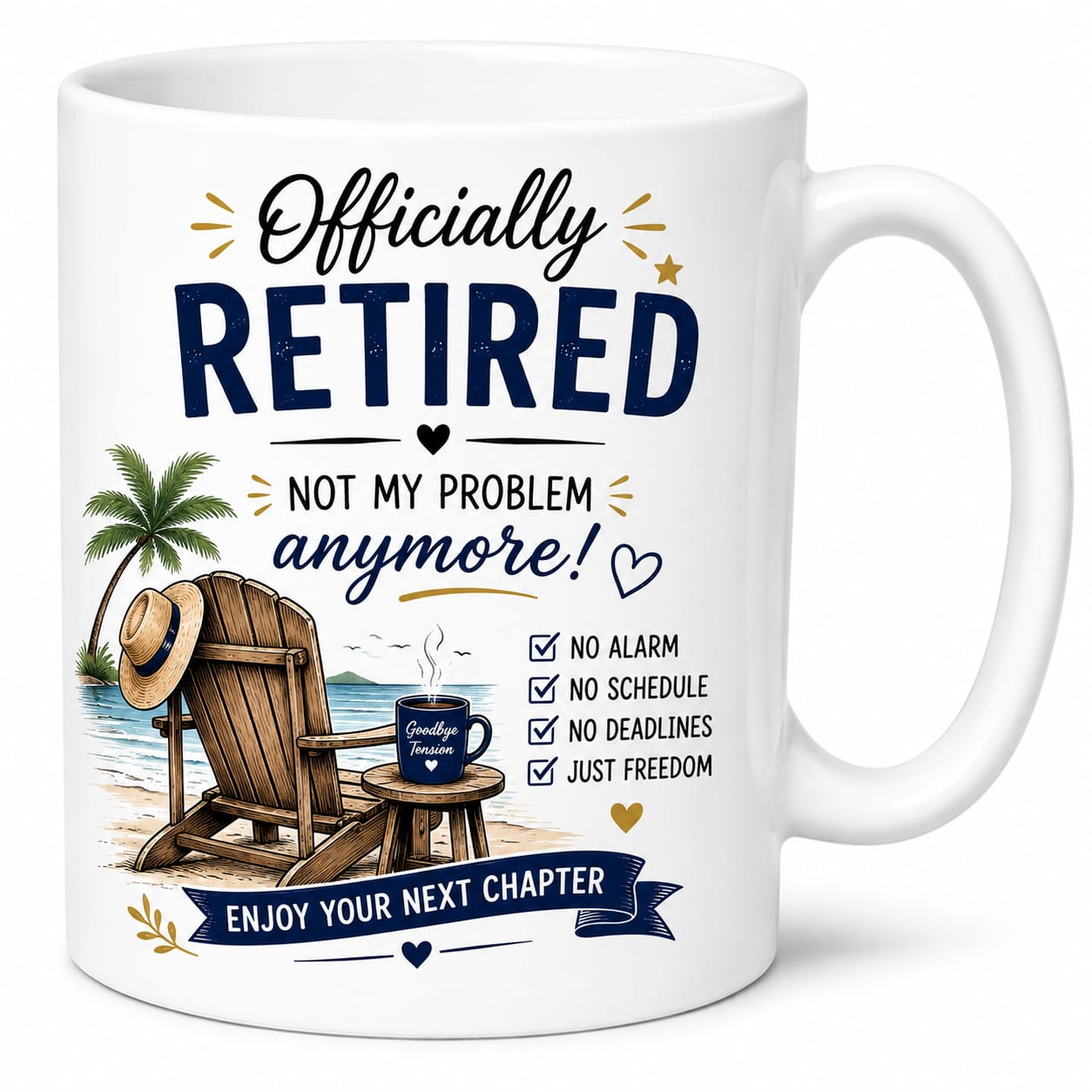 Officially Retired Mug