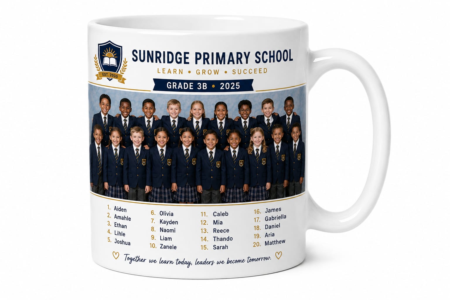School Photo Mug