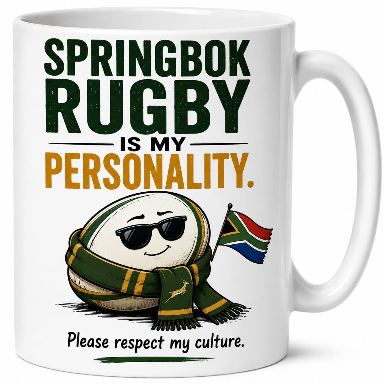 Springbok Rugby Is My Personality