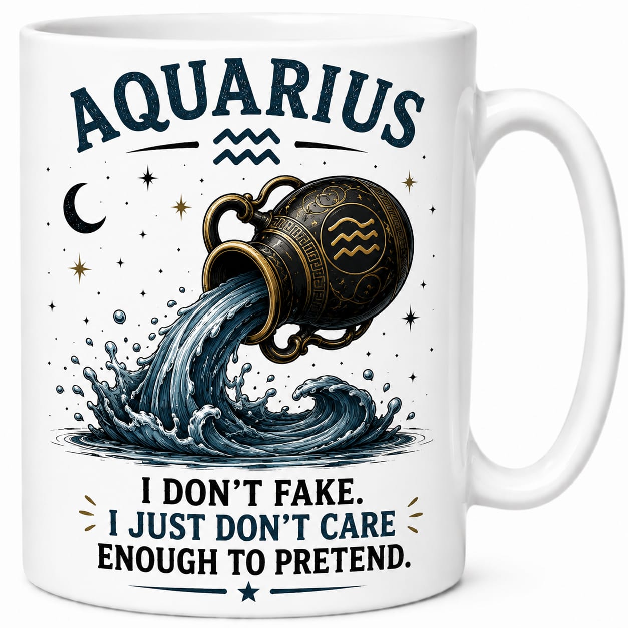 Zodiac Aquarius Mug