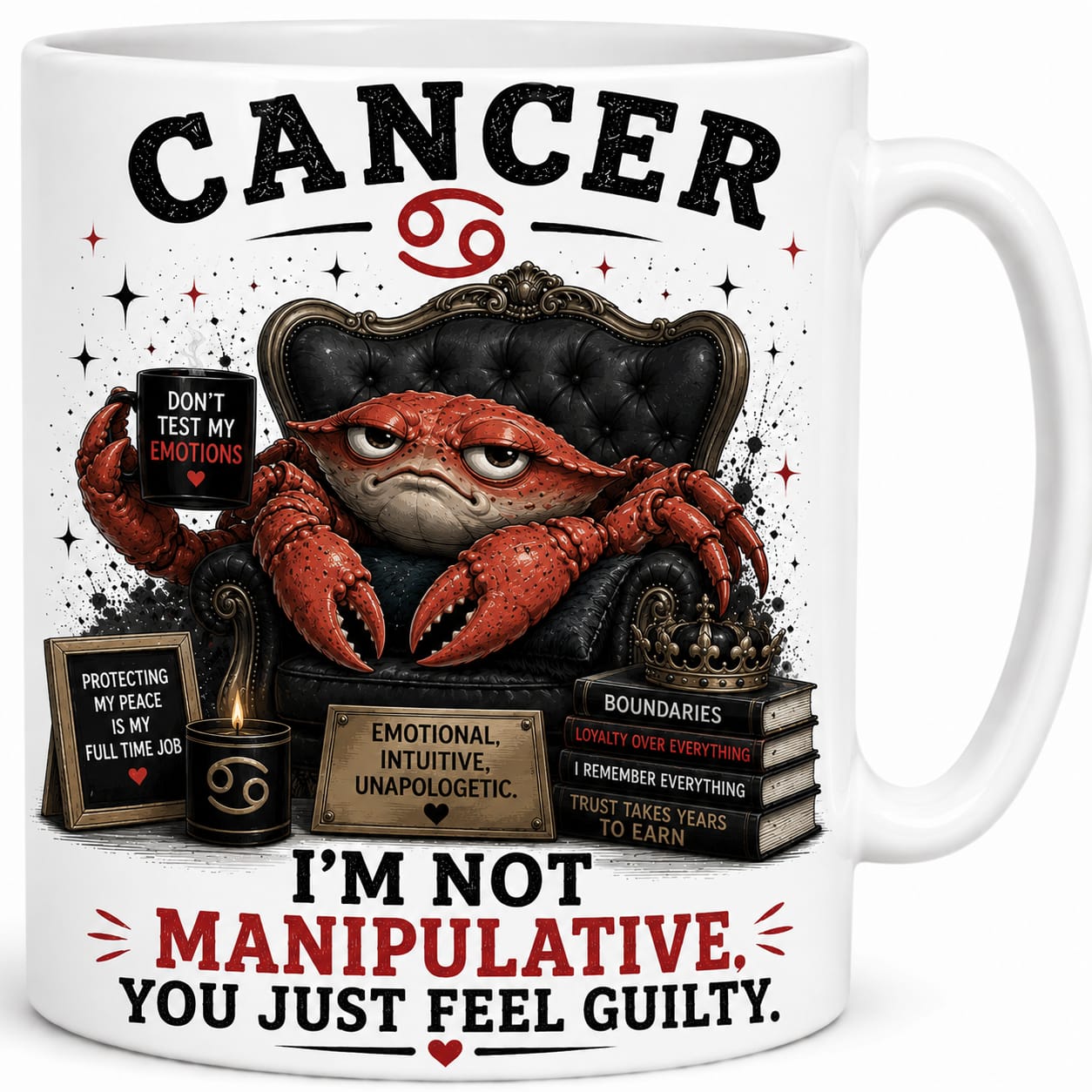 Zodiac Cancer Male Mug